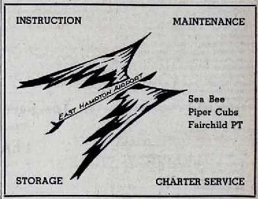 East Hampton Airport Logo 1946