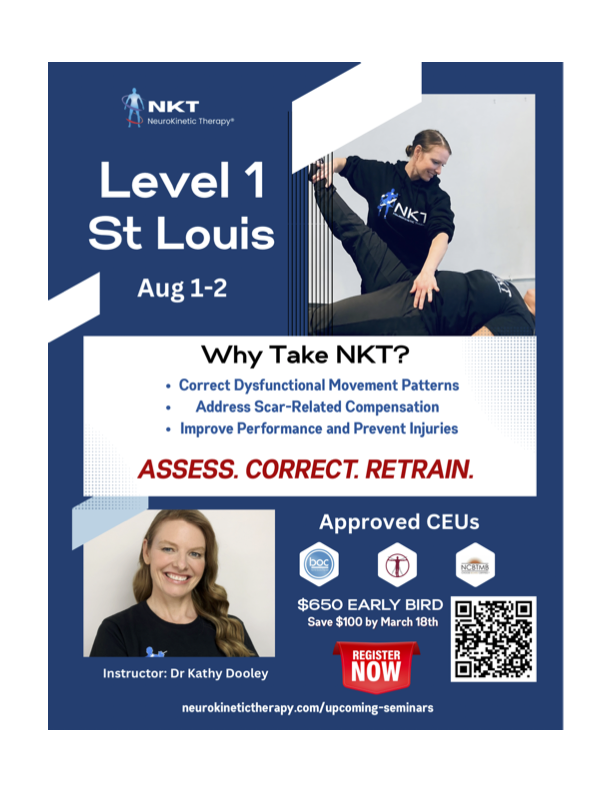 NeuroKinetic Therapy®(NKT) Level 1 with Kathy Dooley