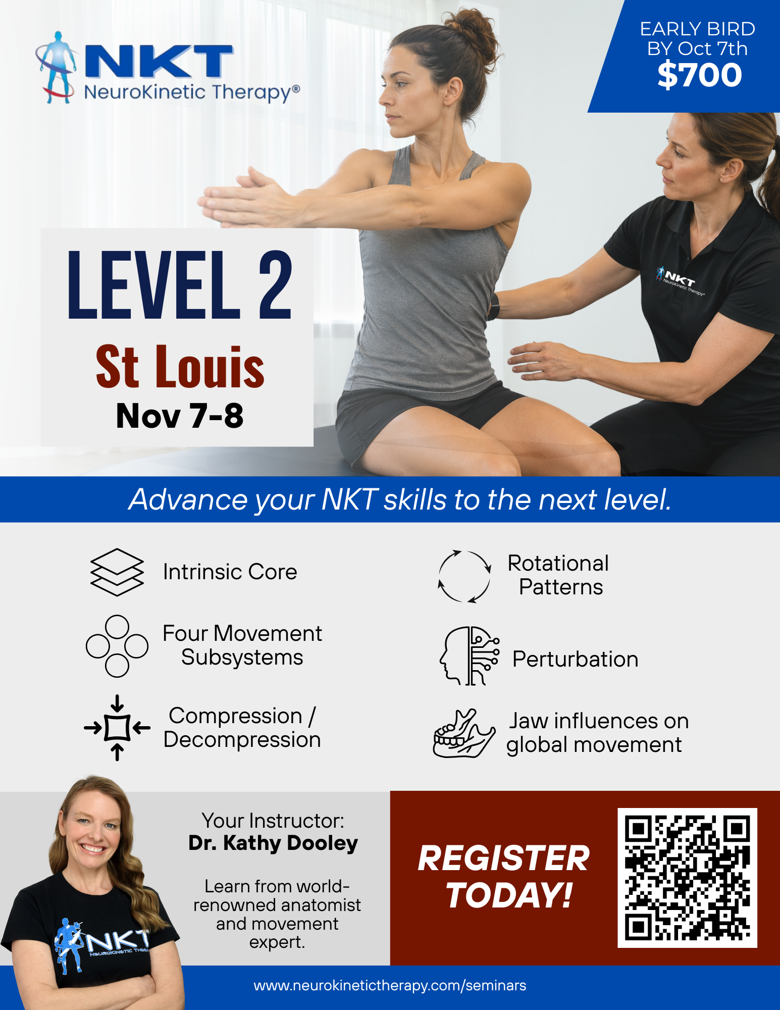 NeuroKinetic Therapy®(NKT) Level 2 with Kathy Dooley
