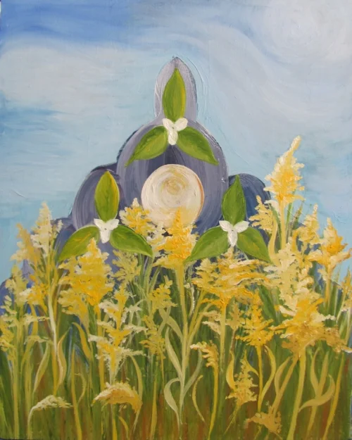 Goldenrod and Trillium