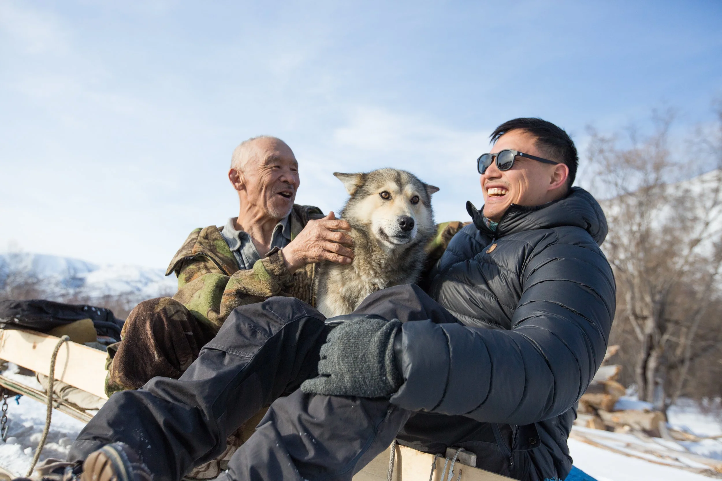 For the love of dogs. Photo: Karim Iliya.