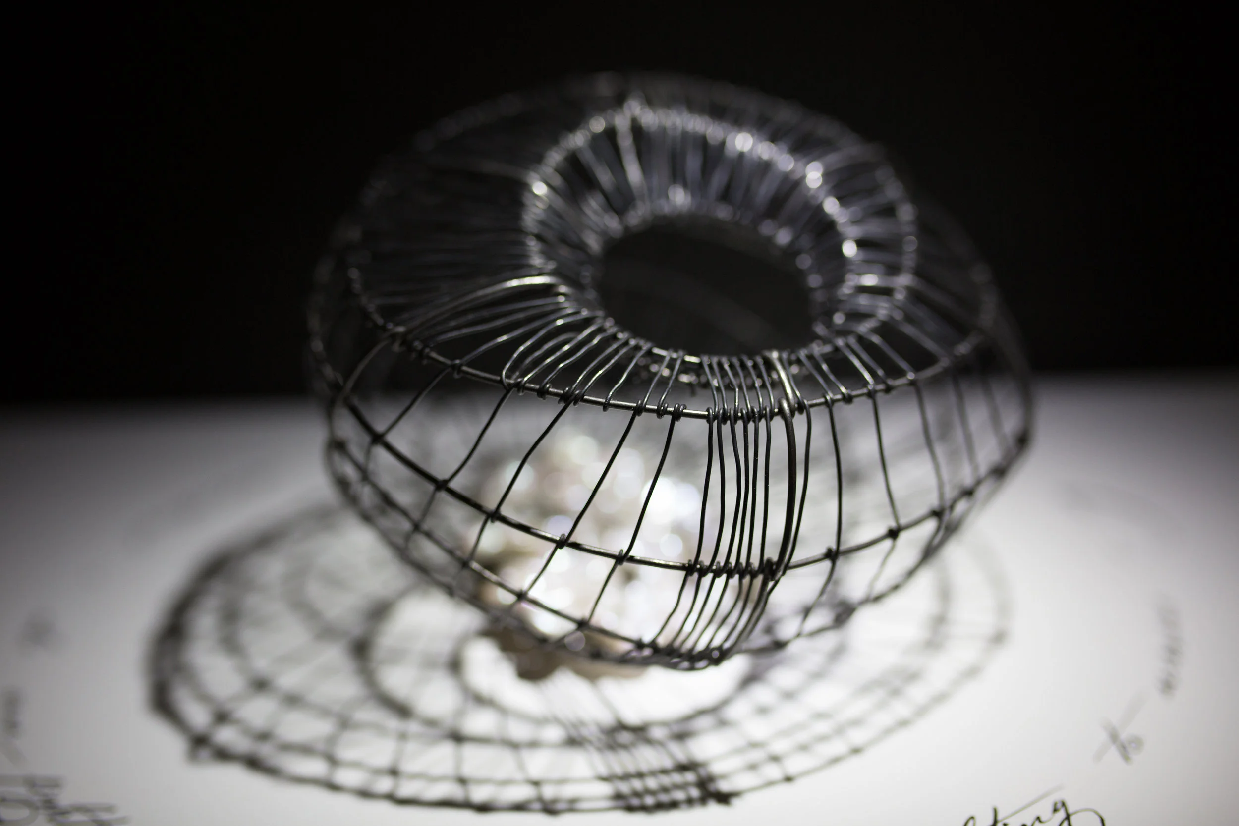  “She Carries Something Precious” is an allegory for the treasure women preserve for posterity. The fragile yet resilient vessel protects its delicate cargo: the woven basket suggests women themselves as bearers of life;&nbsp;the contents stand for t