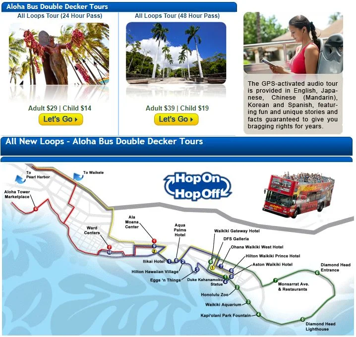 Aloha Bus TV Commercial &amp; Print