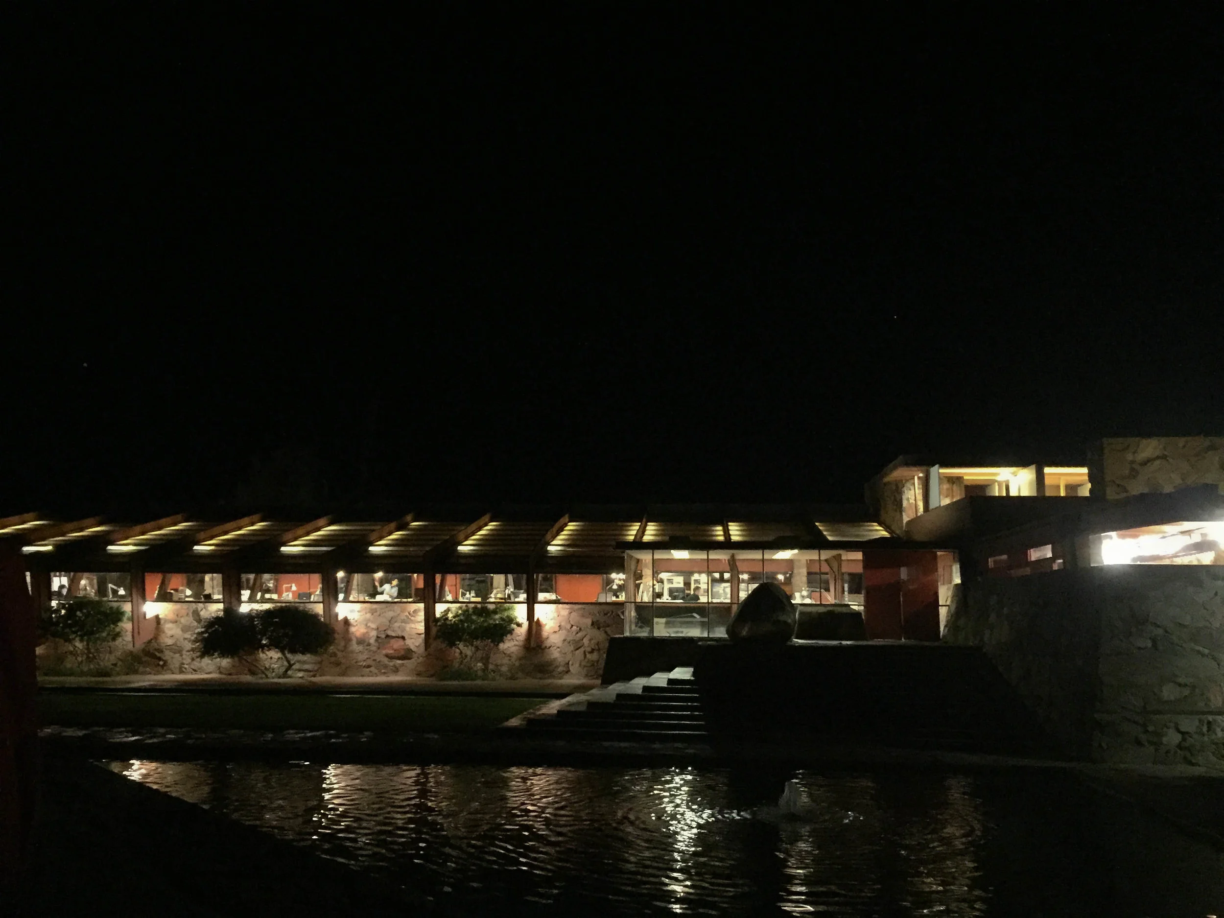  Frank Lloyd Wright described his Taliesin West -- which is technically in Scottsdale, not Phoenix -- as "an abstract ship afloat on a dry sea." 