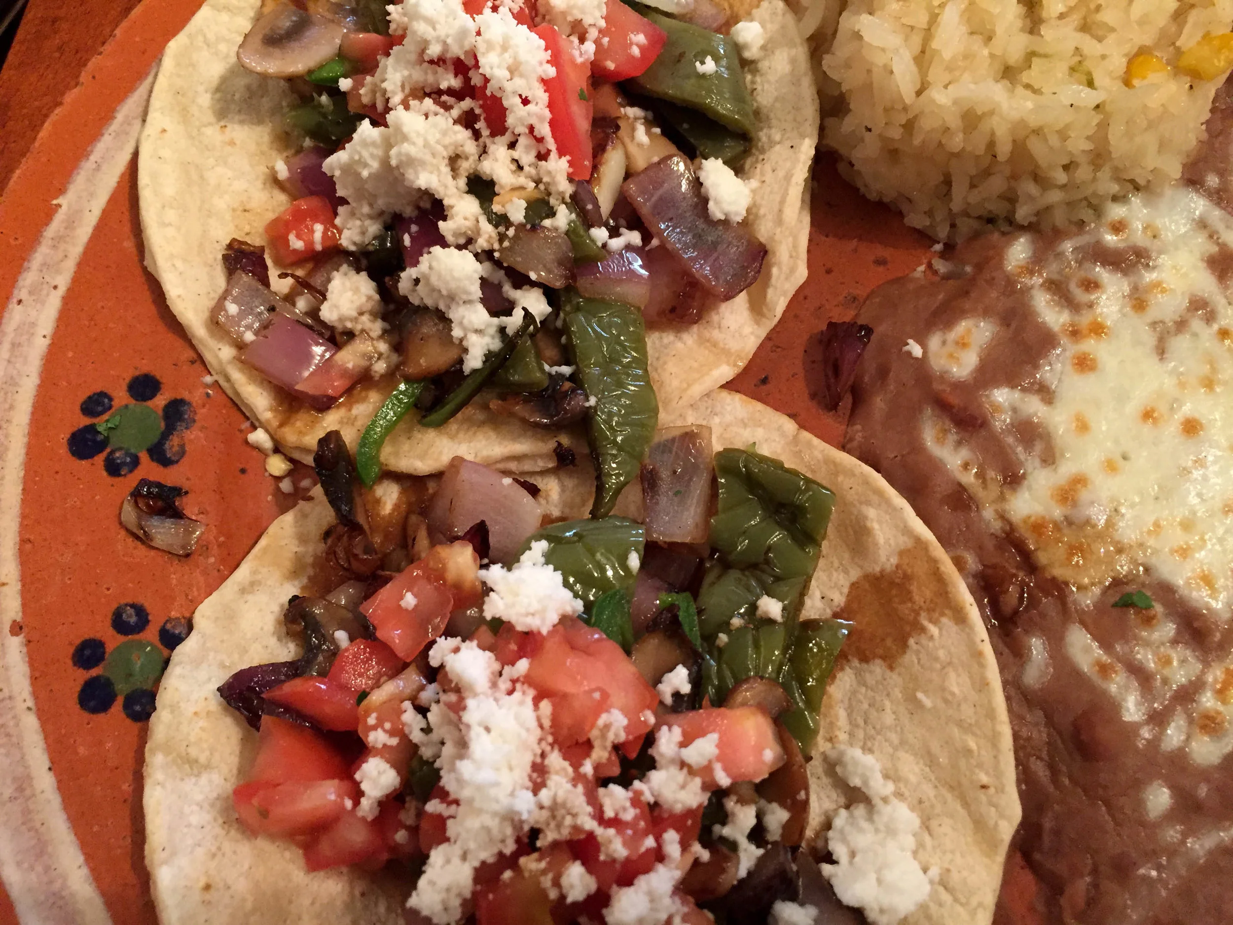  Delicious tacos with  nopales  at La Santisima in Phoenix.&nbsp; 