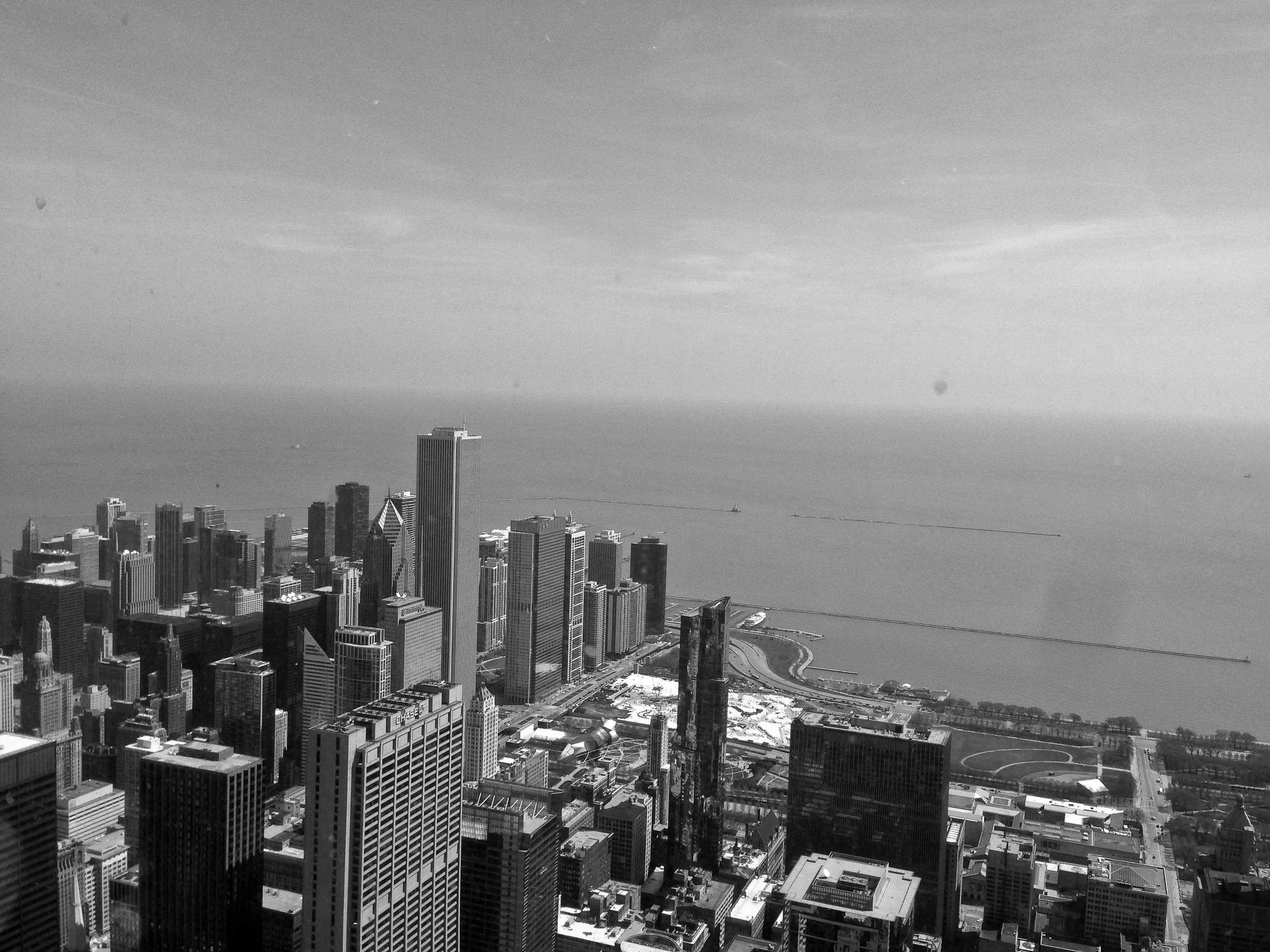  Chicago from the Willis Tower (formerly called the Sears Tower). 