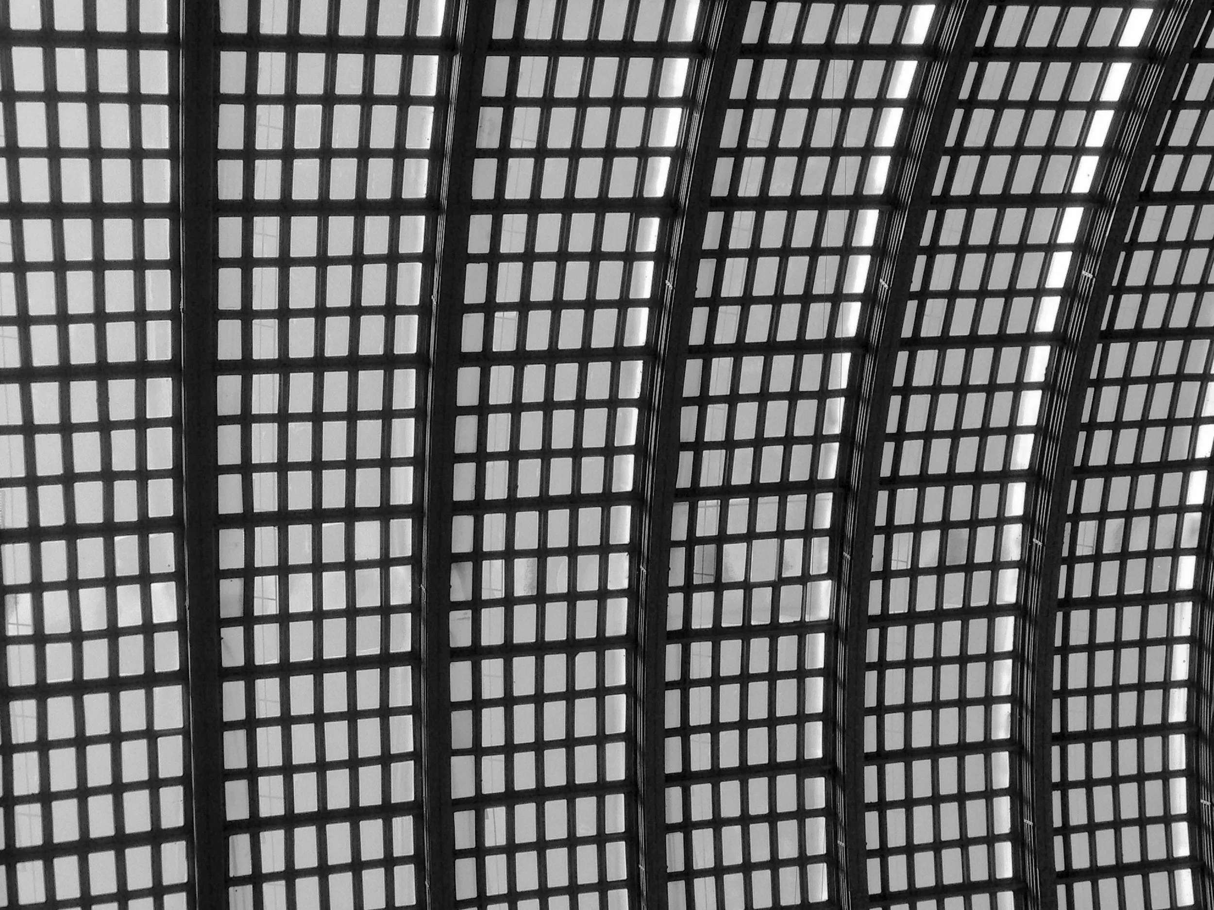  The ceiling in Chicago's South Station. 