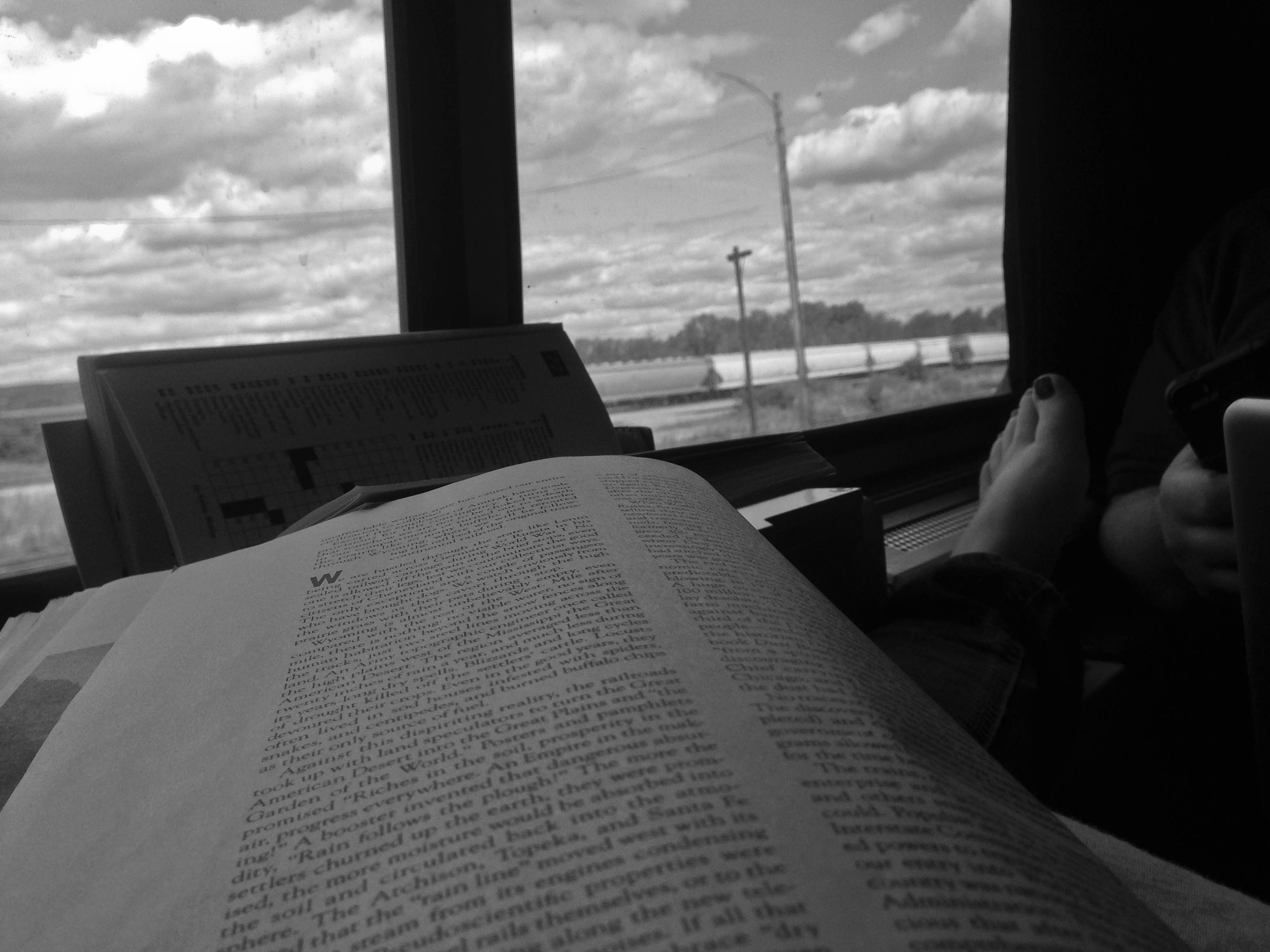  Travelling through Utica, New York. 