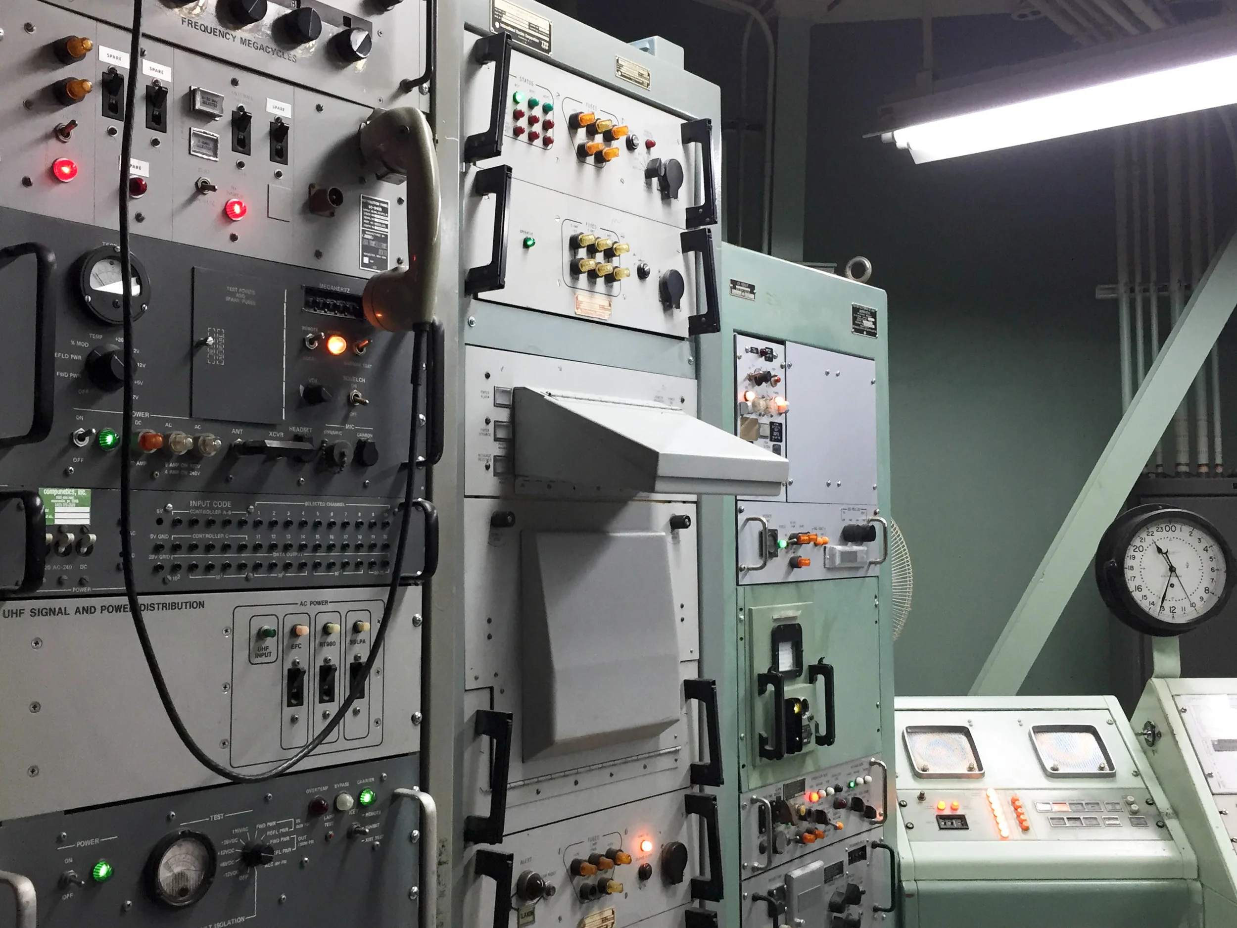 Equipment at the Titan Missile Museum near Tucson, Arizona. October 2015.