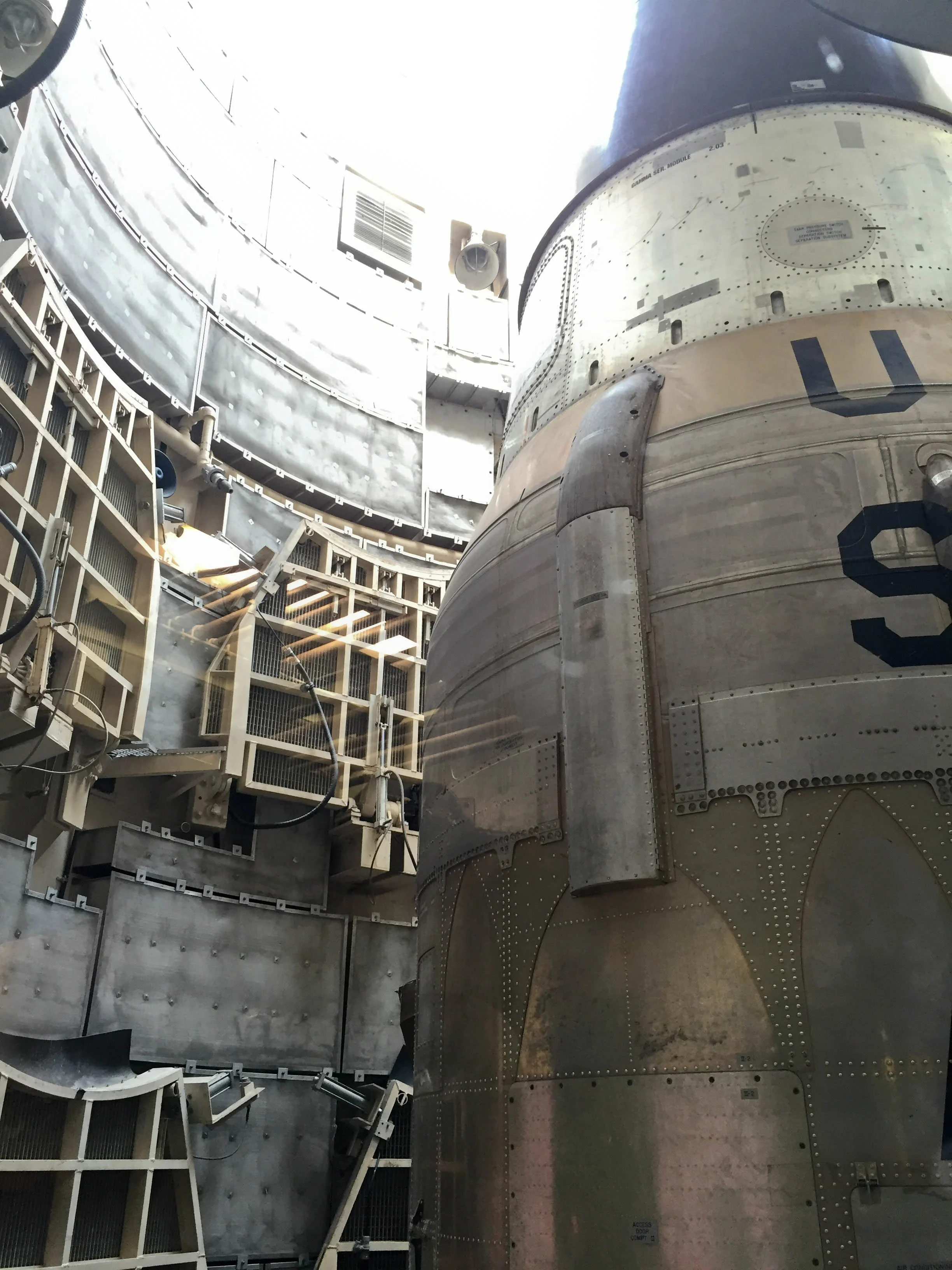  The missile at the Titan Missile Museum near Tucson, Arizona. October 2015. 