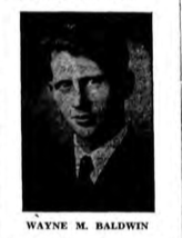 Wayne in the Bolivar Breeze, 1945.