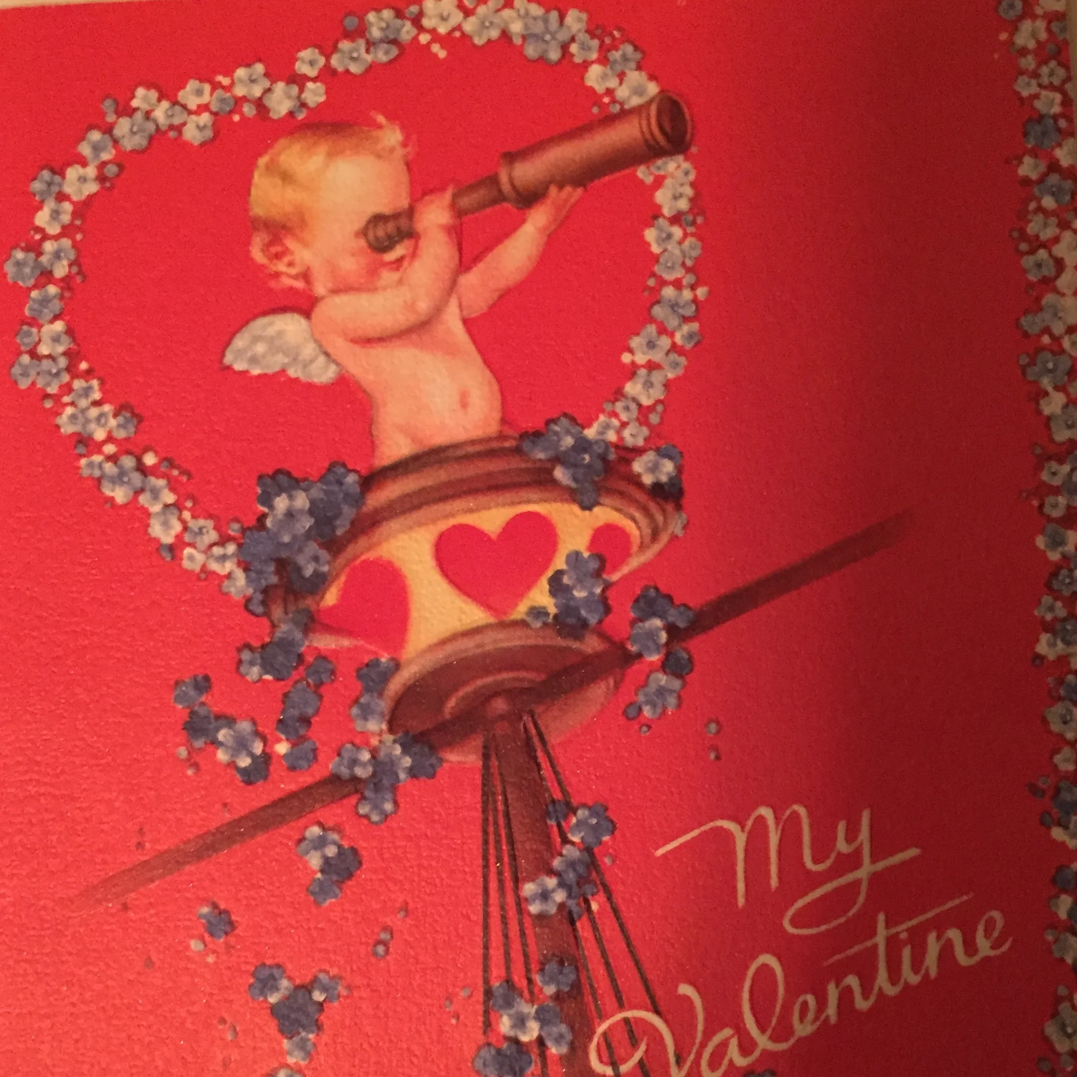 I got a valentine in the mail ...