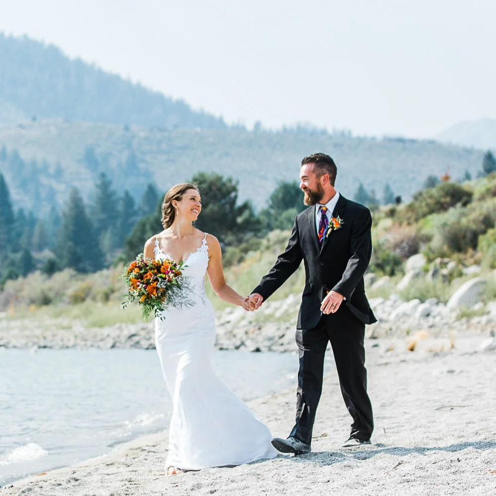 June Lake Beach Wedding Photography | Maxx &amp; Kelli