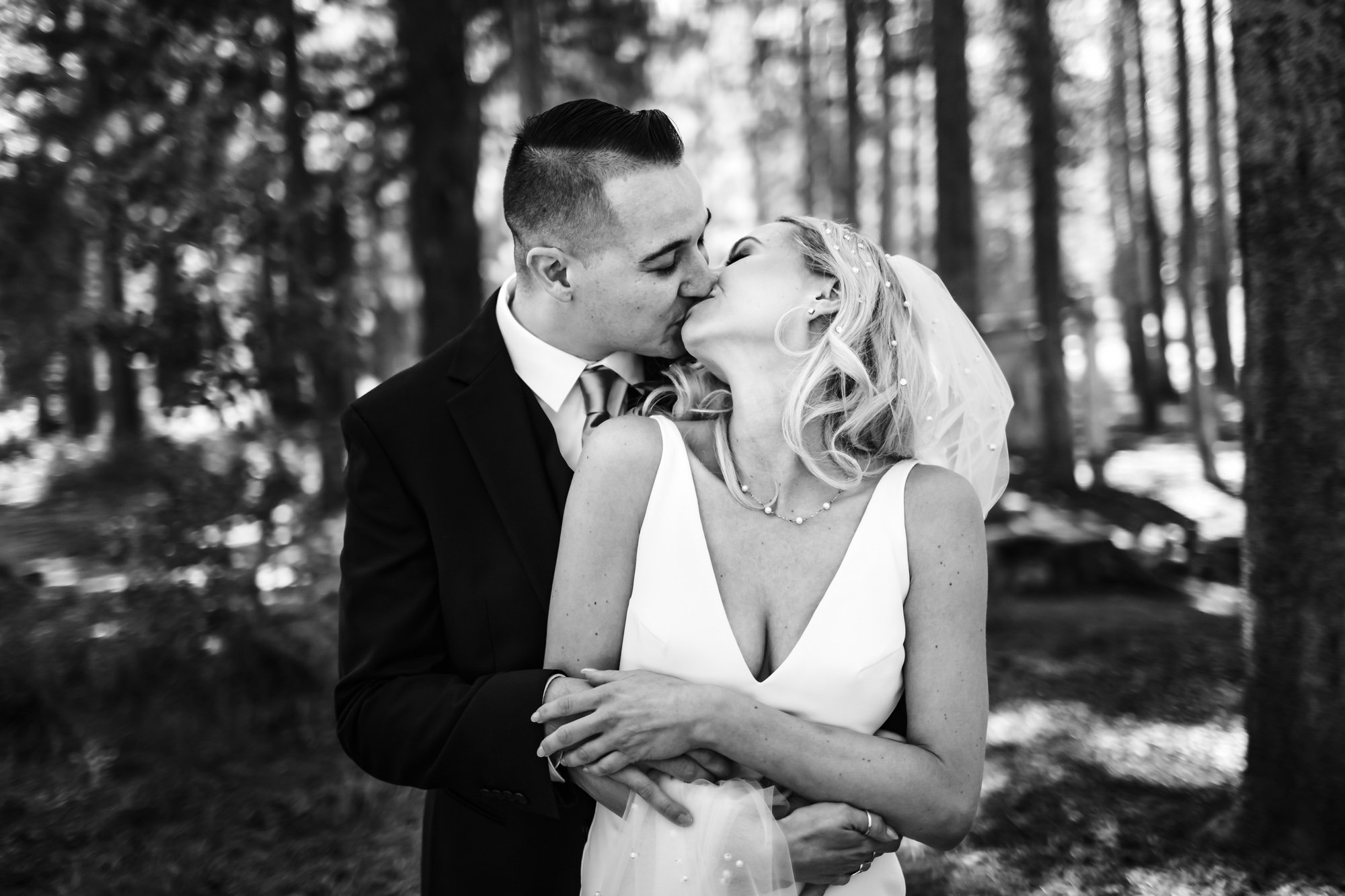 Forest Bride and Groom