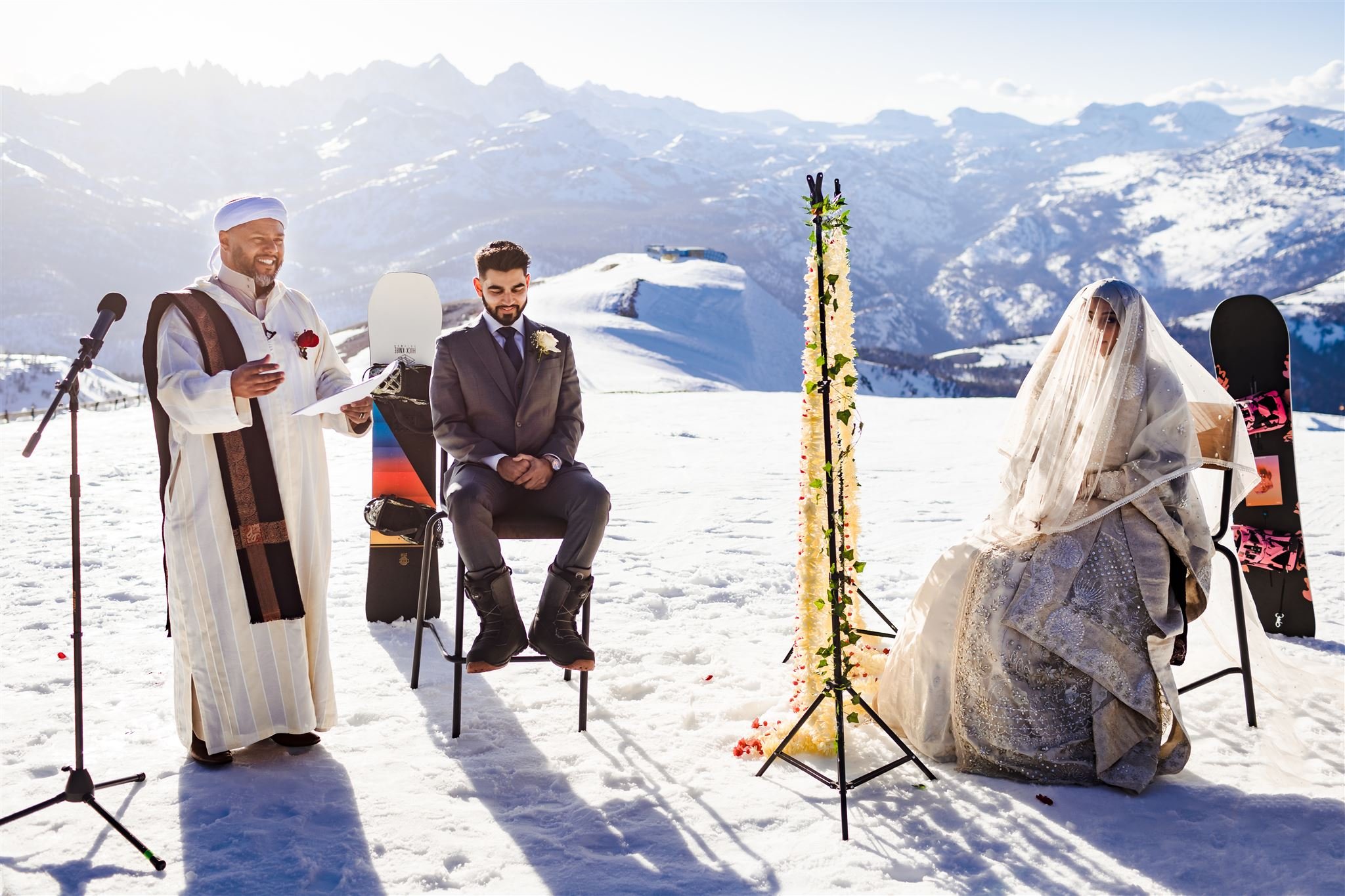 Wedding Ceremony at the top of Mammoth Mountain.jpg