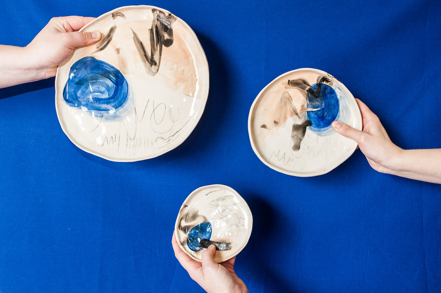 Peta Berghofer, Mid-funk, Plates, 2017.jpg