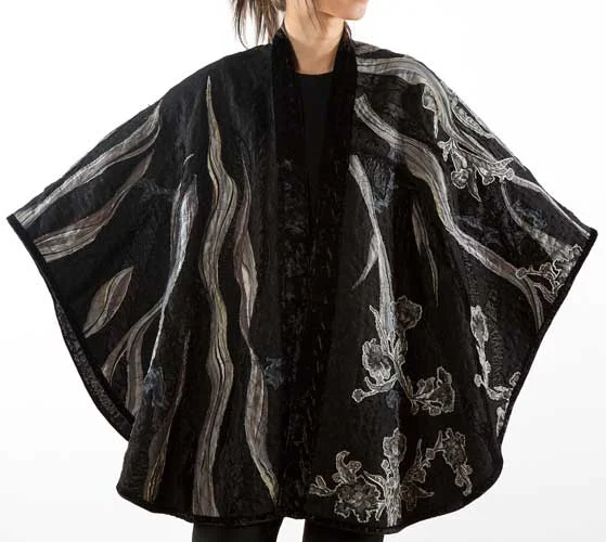Helen Benninger Black Cape