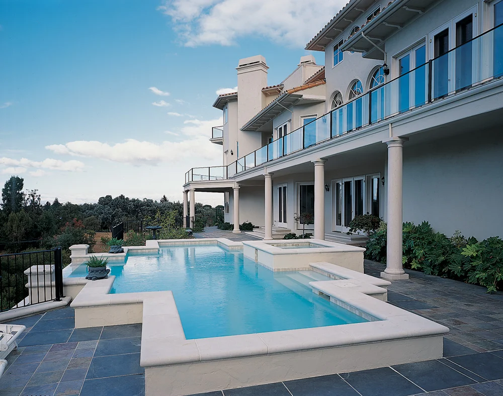 ool Coping, Piers, and Tuscan Columns