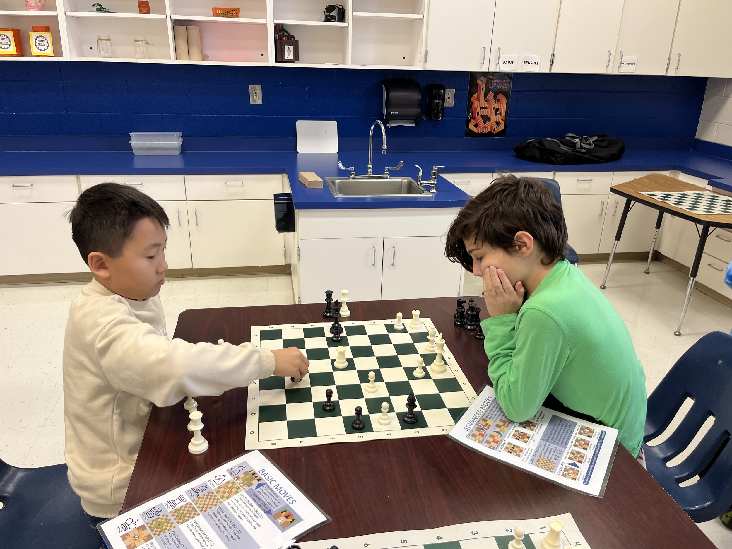 People from around South Carolina play chess in Columbia