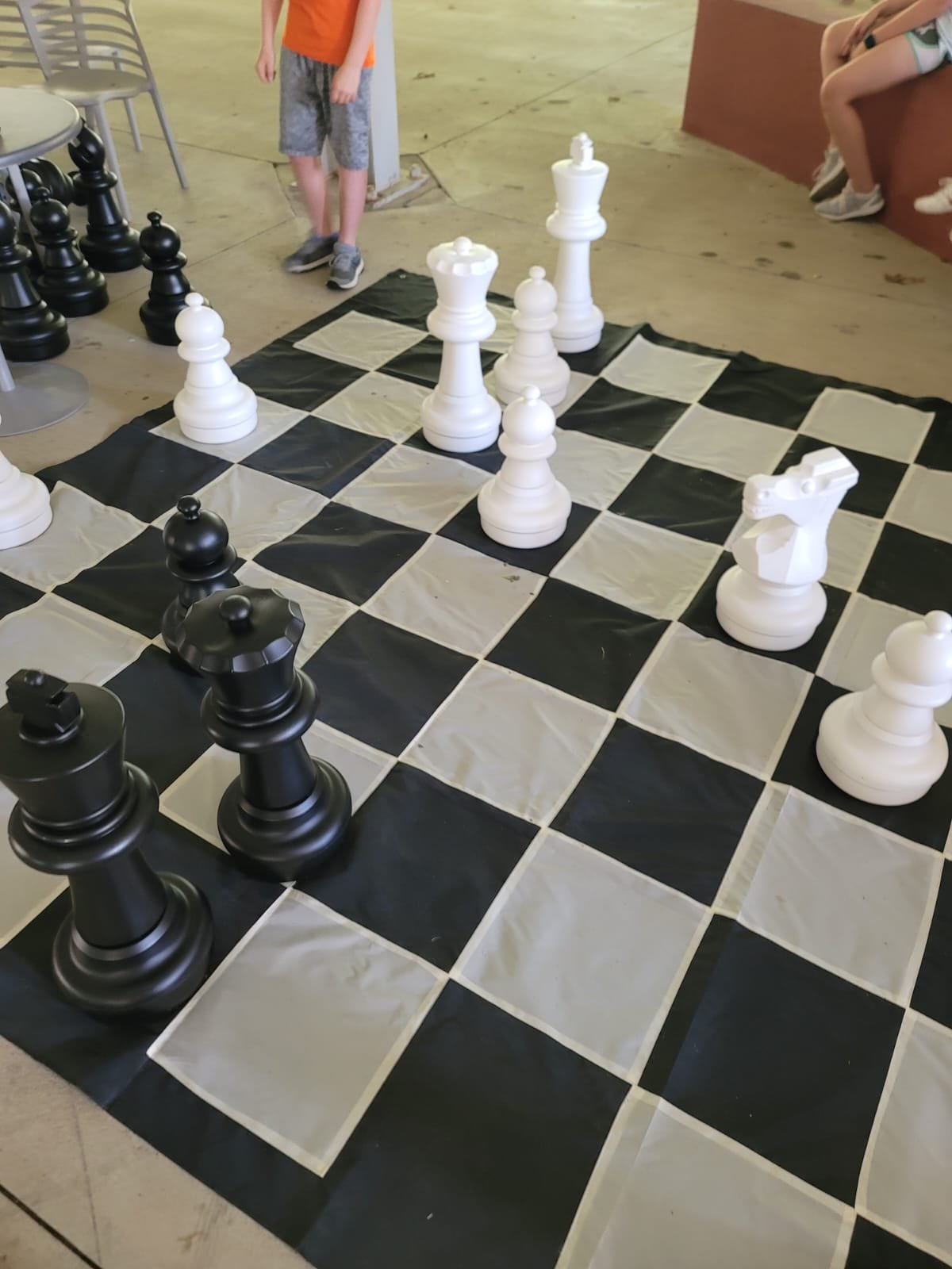 People from around South Carolina play chess in Columbia