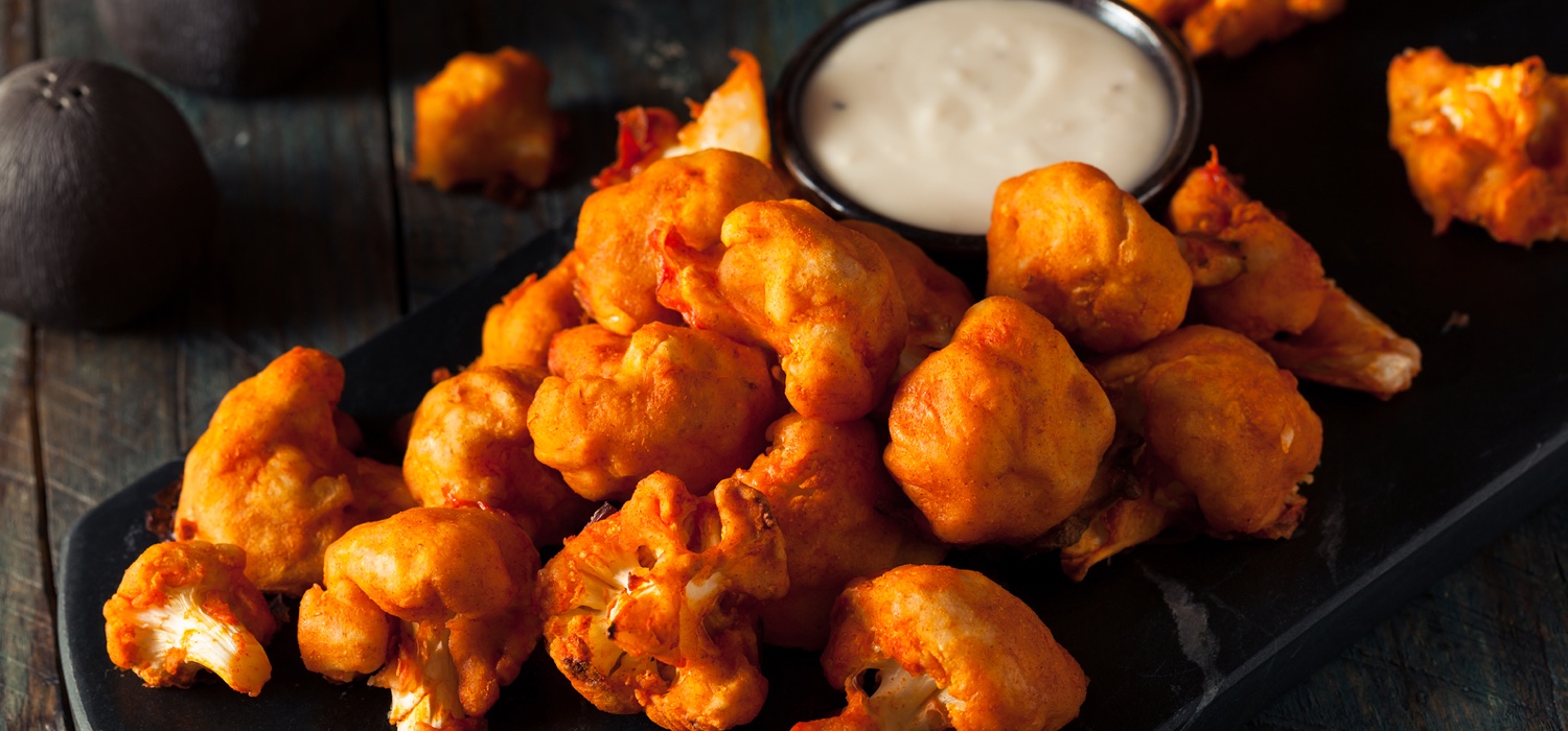 Buffalo Cauliflower Bites