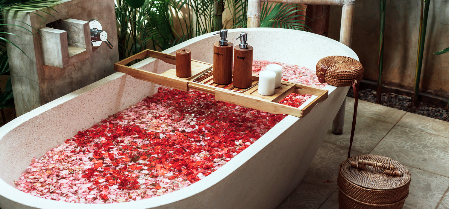 Serenity Rose Bath