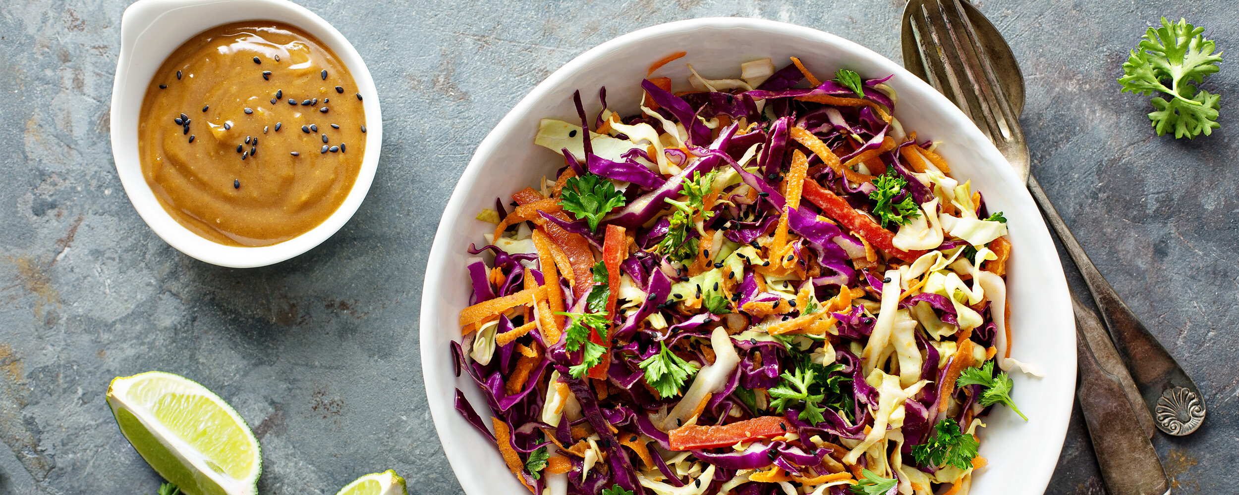 Rainbow Thai Salad