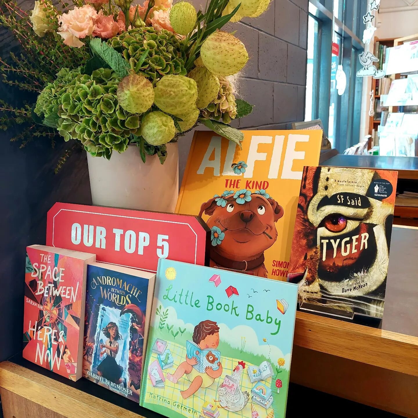 🌈 ❤ 🧡 💛 Our Weekly Top Five 💚 💙 💜 🌈

We see you are getting ready for both of our  February book clubs, reaching for middle fiction book Tyger 🐯 and teen read The Space Between Here &amp; Now ⏳ If you would like more information about our boo