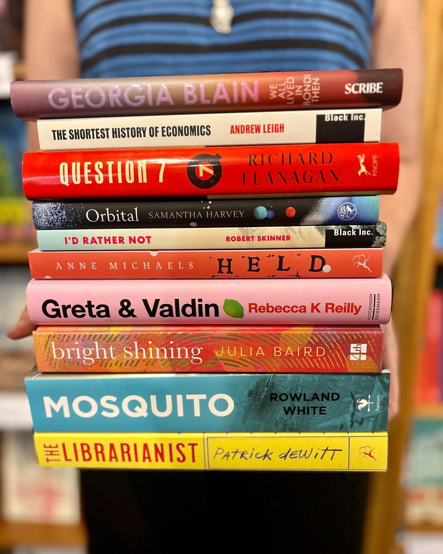 📚❤️&zwj;🔥 Our February Top Ten ❤️&zwj;🔥📚

Oh yes, this is a totally sublime stack of ten books for adoring, devouring, sharing, celebrating in February and beyond. Equally shared between fiction, history, and memoir ⚖️ there is a book here for ev