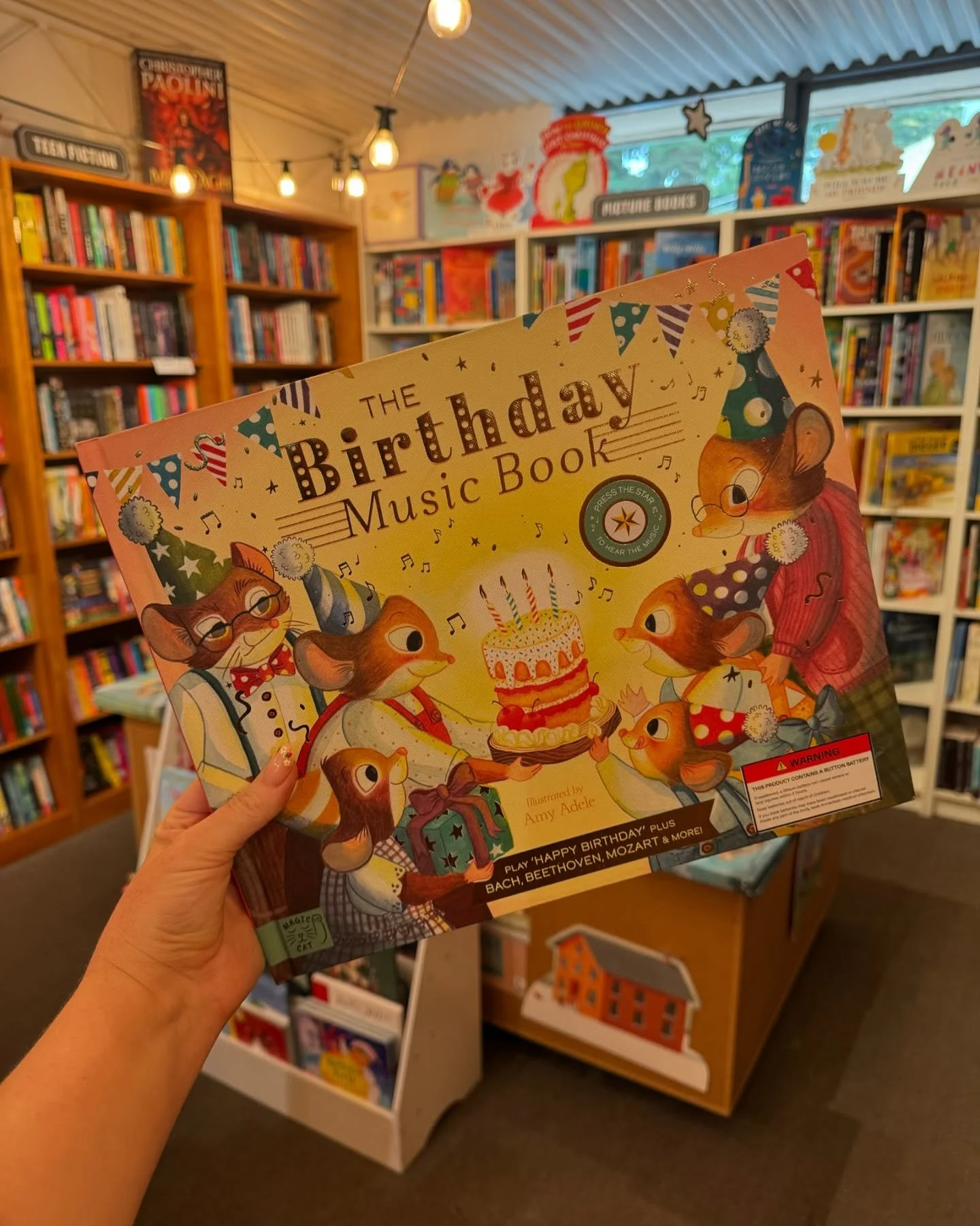 ✨🦕 Birthday Shopping for a 3 Year Old 🐛✨

Esther, who we affectionately refer to as the 📚Bookshop Baby 📚 is turning three tomorrow! I&rsquo;ll be wrapping these beautiful books to join our library at home!

🎂 The Birthday Music Book - This book 