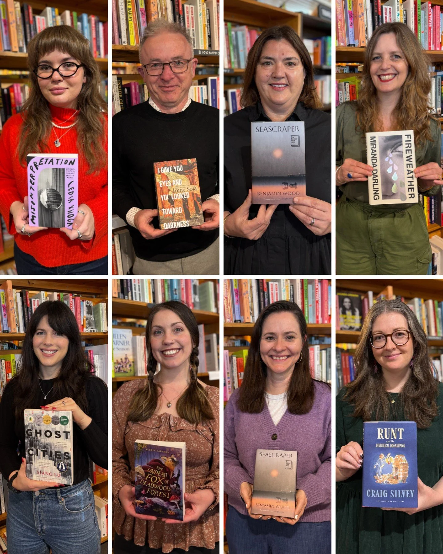 💘 The Books We Most Loved in September 💘

Another month has passed us by, lingering no longer than necessary and we, your camera-avoidant booksellers have been reading some absolute bangers this September. Now a party of eight (welcome back, Emilie