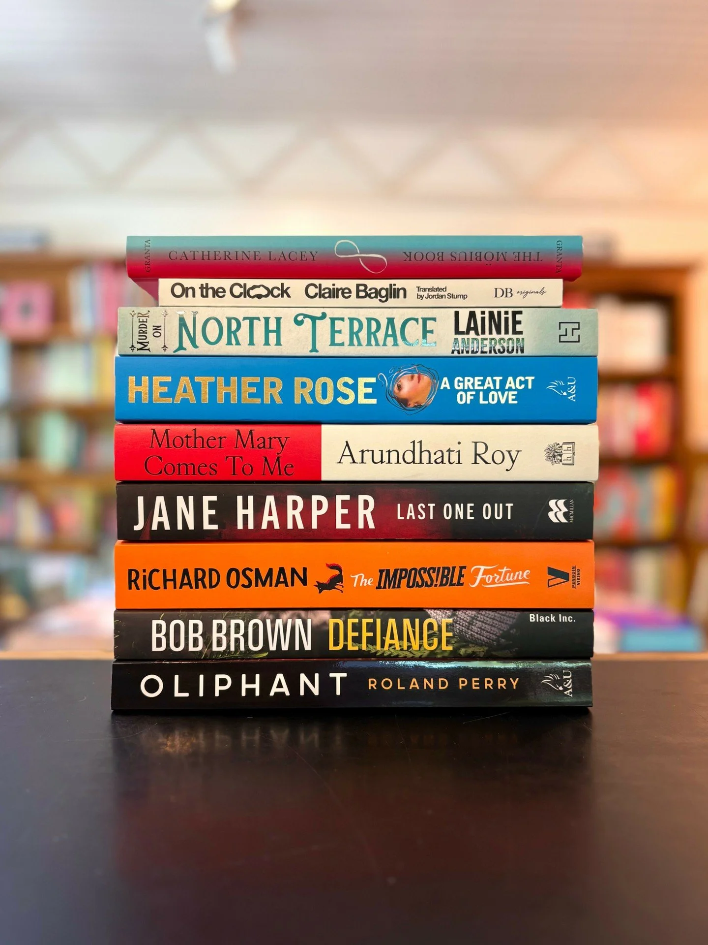 📚❤ Our Weekly Top 9 ❤📚
Welcome back. We have another stack. Chosen by you, our discerning readers.
You may be wondering what this week's top 9 has in common with Justin Timberlake's 2006 hit single, 'What Goes Around...Comes Around.' Weird connec