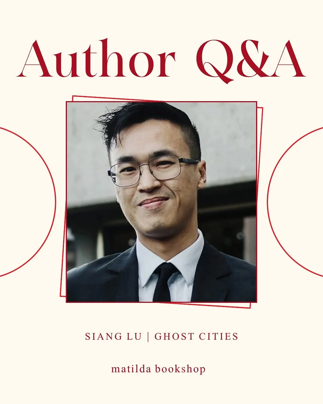 ♥️ An Author We Love ♥️
We’re thrilled to bring to you, dear readers, the latest instalment of our author conversations where we ask ten questions about all things books and writing. 
We recently chatted to Siang Lu, author of G