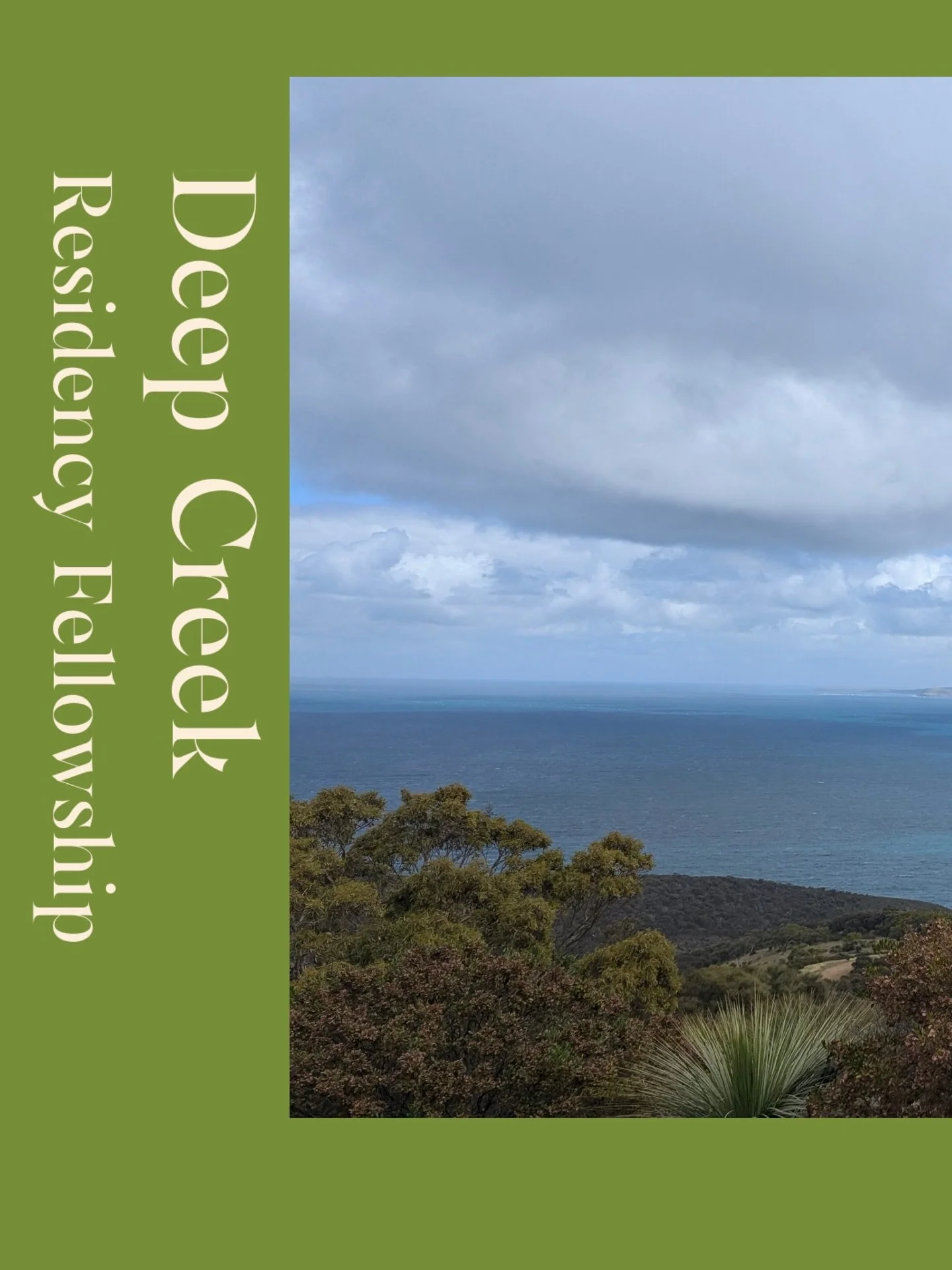 We are thrilled to have sent another exceptional South Australian writer to Grass Tree Gully in Deep Creek for this year&rsquo;s Residency Fellowship. 

Earlier this month, Tom Gurn spent a week in magical surroundings with time to think, dream, walk