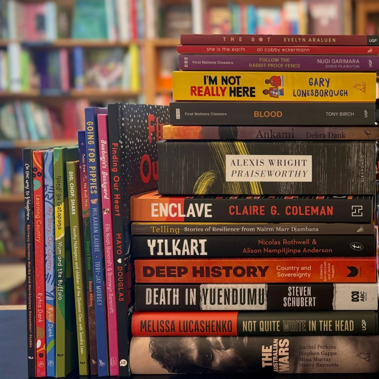 🖤💛❤

If you are wanting to support Blak voices this January 26th, here are a handful of our favourites. Always was, always will be ✊

We are open from 12pm to 5pm today.

#neverceded #alwayswasalwayswillbe #whiteaustraliahasablackhistory