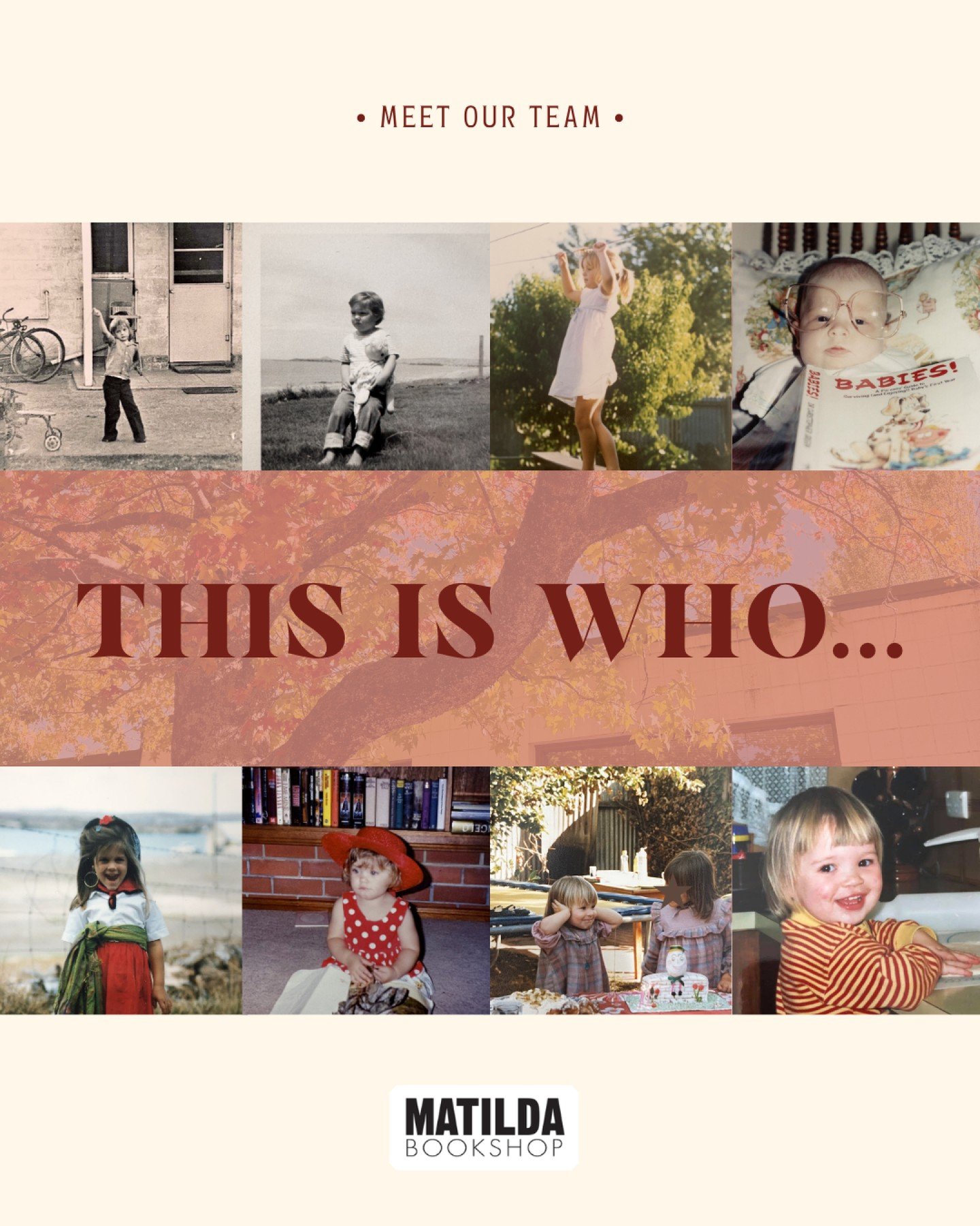 We just had to jump on this trend, because who could resist an excuse to post these rosy-cheeked cherubs who bring the bookshop magic to life ❤✨

Can you guess who is who? 

(We've made it really difficult)