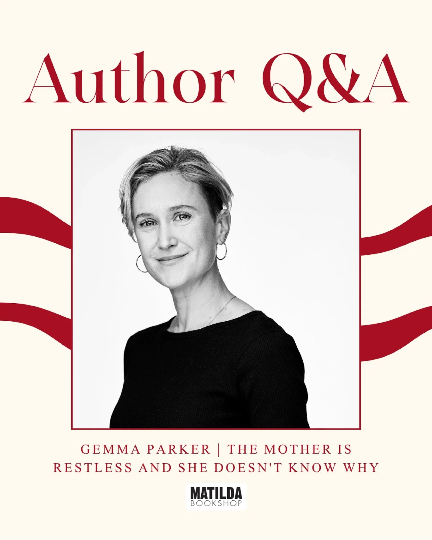❤ An Author We Love ❤

Our dear readers, we are very excited to introduce to you another exceptional South Australian author, the eloquent, witty, and smart, Gemma Parker, discussing the poetically exhilarating memoir, The Mother is Restless &amp; Sh