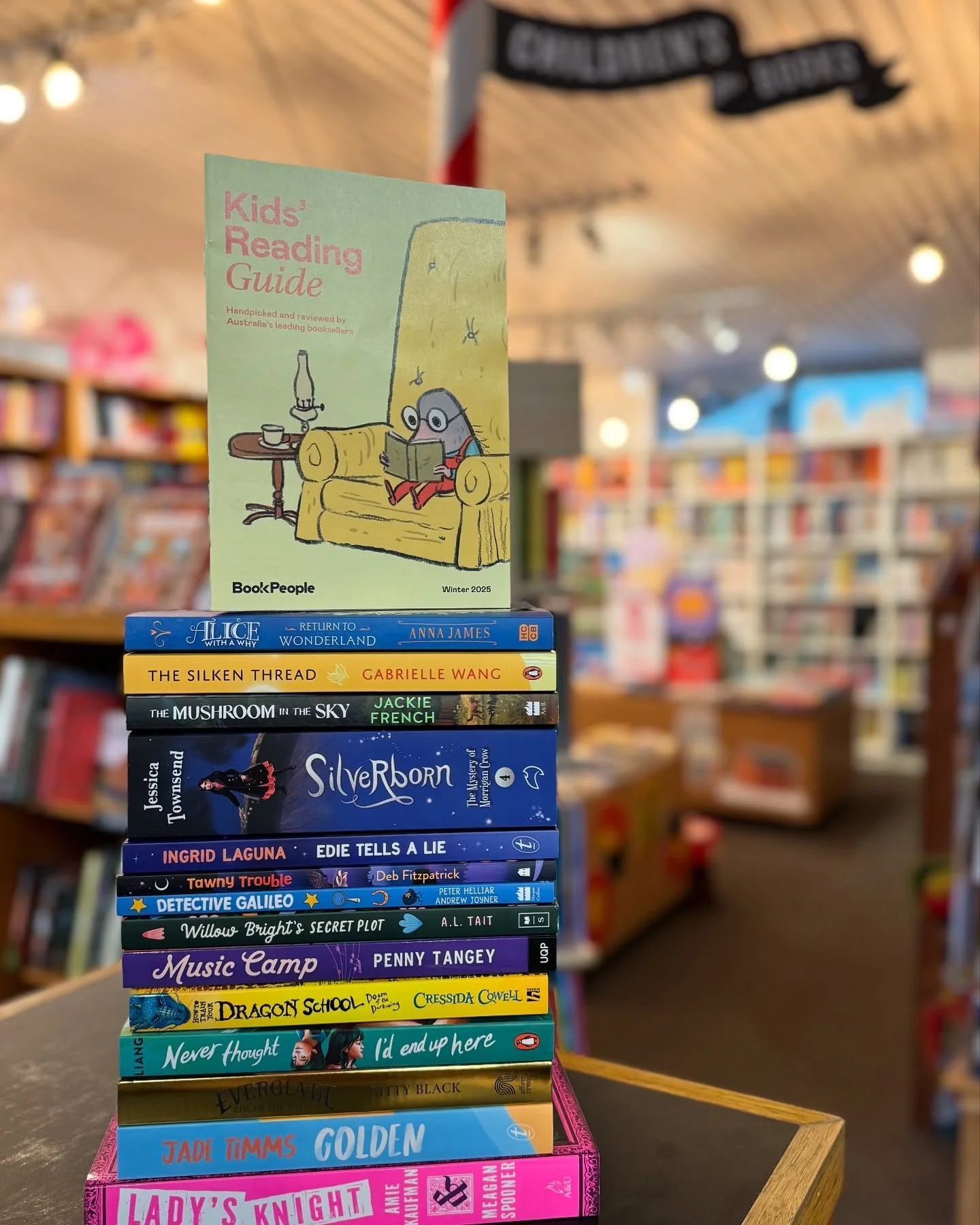 With a week left of school holidays, we know you might be running out of things to read! Have you picked up a copy of the Kids Reading Guide yet? Every book in it has been thoughtfully and lovingly selected by expert kids booksellers around Australia