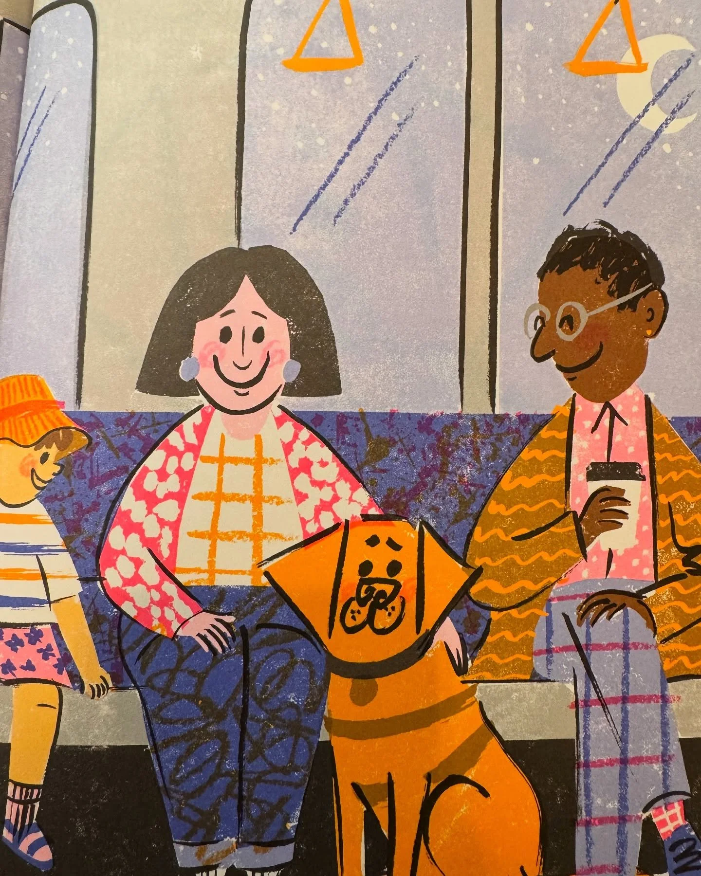 &ldquo;As much as I love pats, and games, and people, and food&hellip; I love my handler most of all, and keeping her safe is my most favourite thing.&rdquo;

We had the most delightful morning reading My Name is Jemima at storytime today, learning a
