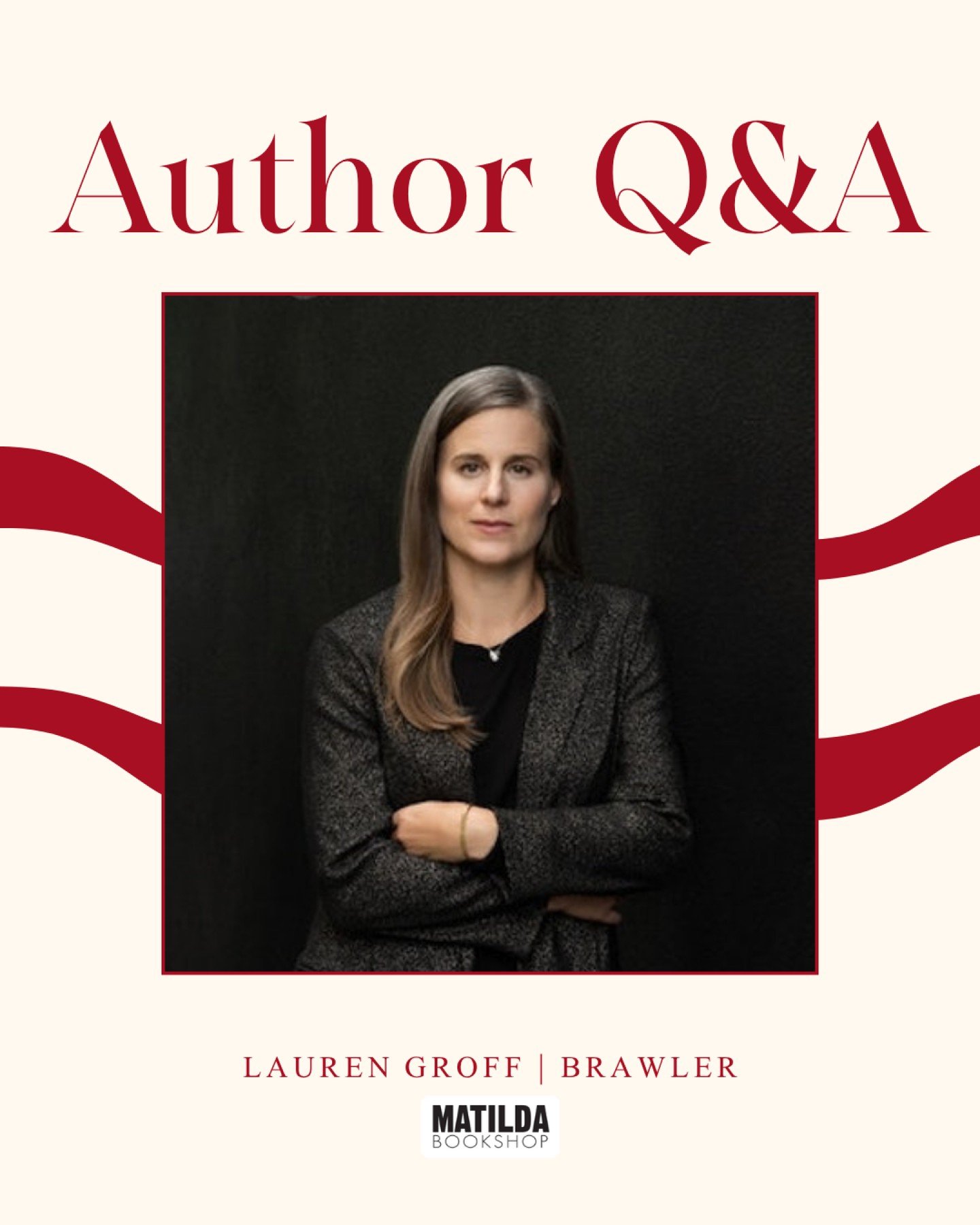 ❤ An Author We Love ❤

We are very excited to bring you the latest in our Author Q&amp;A series, with the eloquent, elegant and wildly talented Lauren Groff discussing her latest short story collection, Brawler. You can read the full interview on our