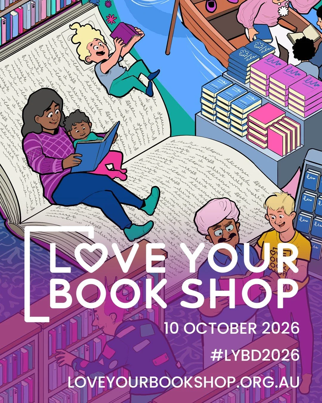 ❤💜 Love Your Bookshop Day: Save the Date 💜❤

Dear readers, it is that time of year again, which I am sure is already marked in your calendars; it's almost Love Your Bookshop Day! Is there any better day to celebrate the wonder of bookshops, and the