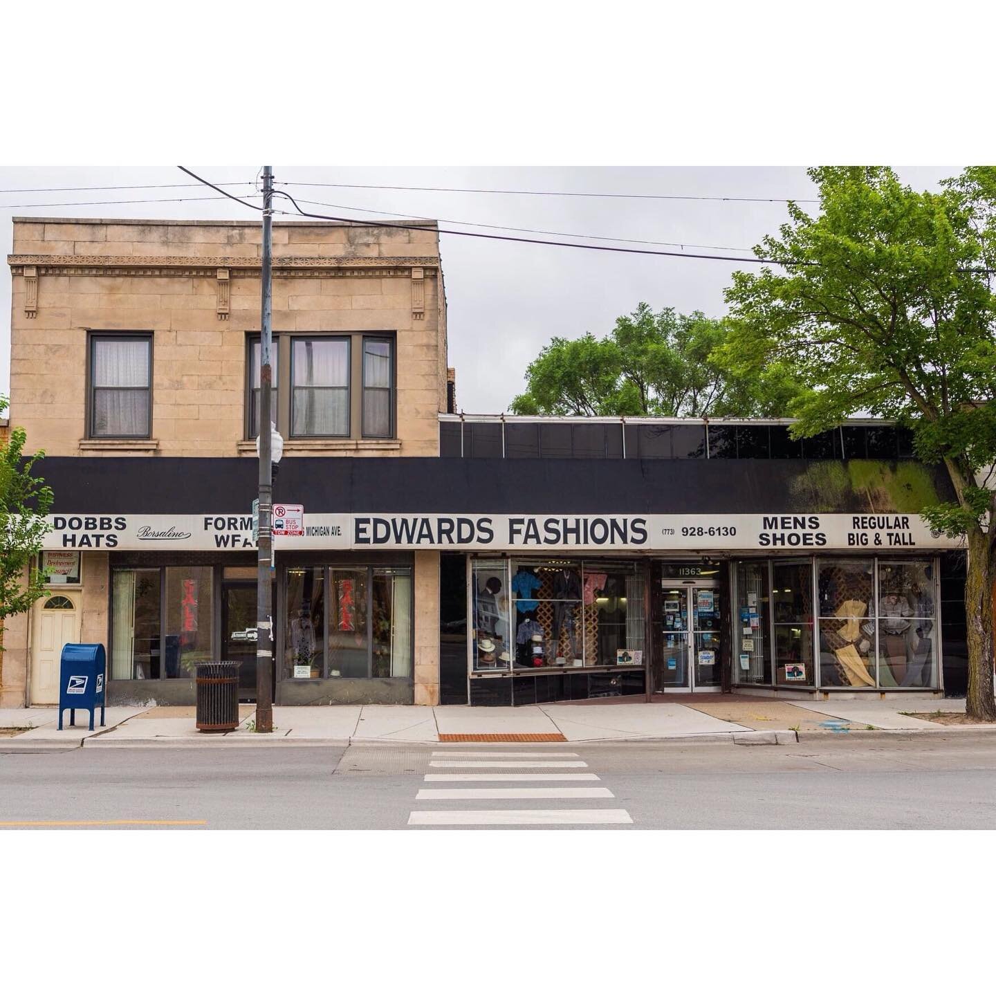 Edwards Fashions. South Side. Chicago. July 2021. Open at this location since 1974. #soulfulchicago #jamesvanderzee #roydecarava #dawoudbey #lornasimpson #walkerevans #eugeneatget #teenieharris #deborahwillis #carriemaeweems #kingdanielganaway #bobby
