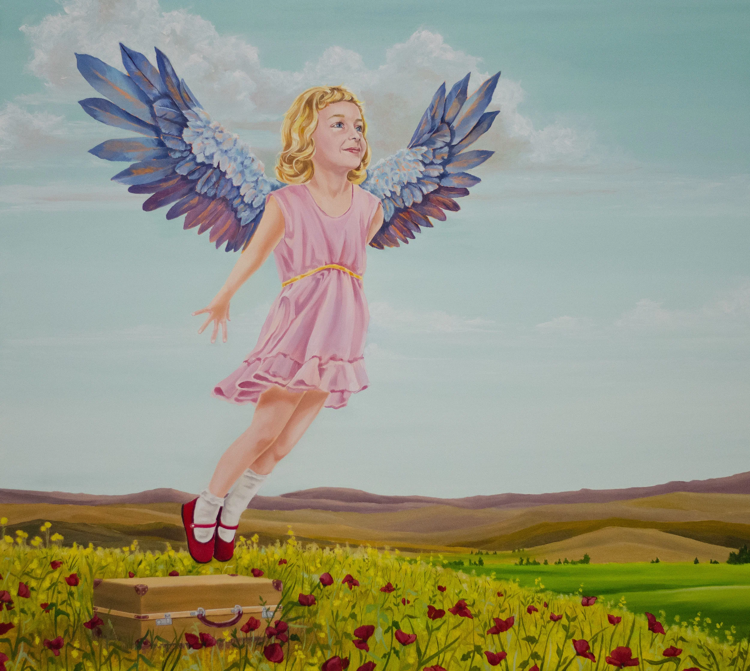 Painting by Lauren Bergman