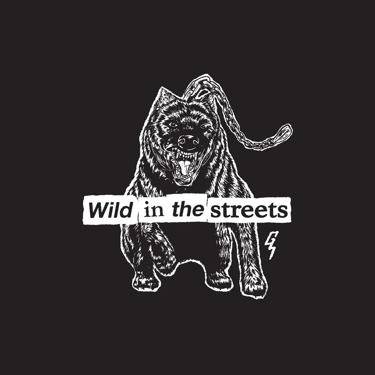 Wild In The Streets Tee - Front Graphic - Grizzly Street