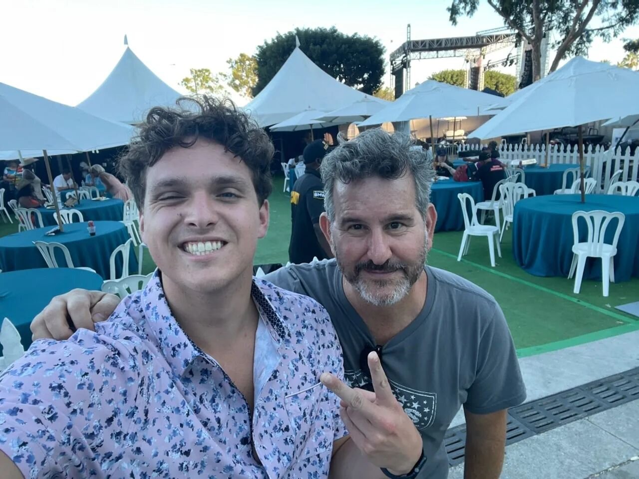 Awesome end to a productive week in LA with @jackfanselau connecting with @dameesco and seeing him,  @kandacesprings and @ericdarius perform at @longbeachjazzfestival . Thanks to @simondiamondsez for connecting the dots!