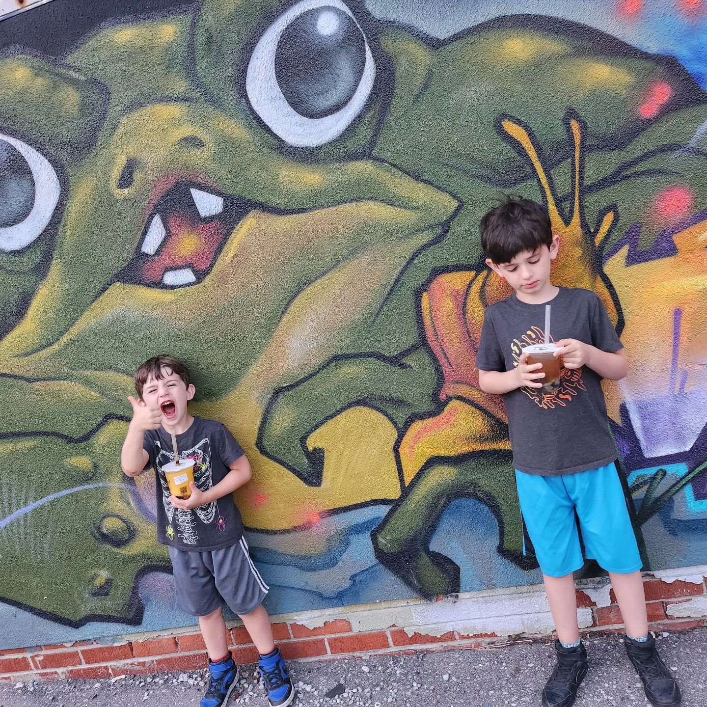 Street kids.