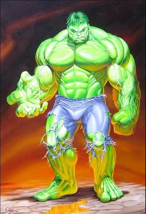 the Hulk Portrait