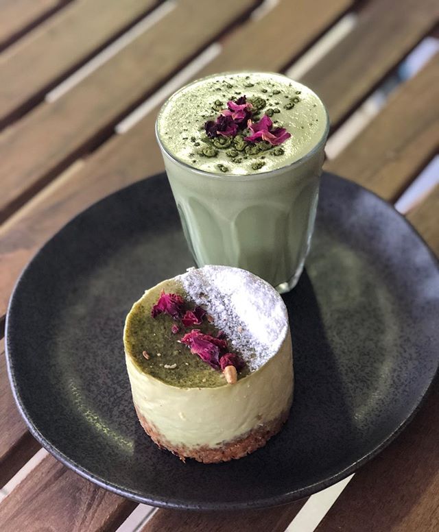 Why not warm up on this cold day with our matcha latte, and treat yourself to our matcha cheesecake while you&rsquo;re here 😉