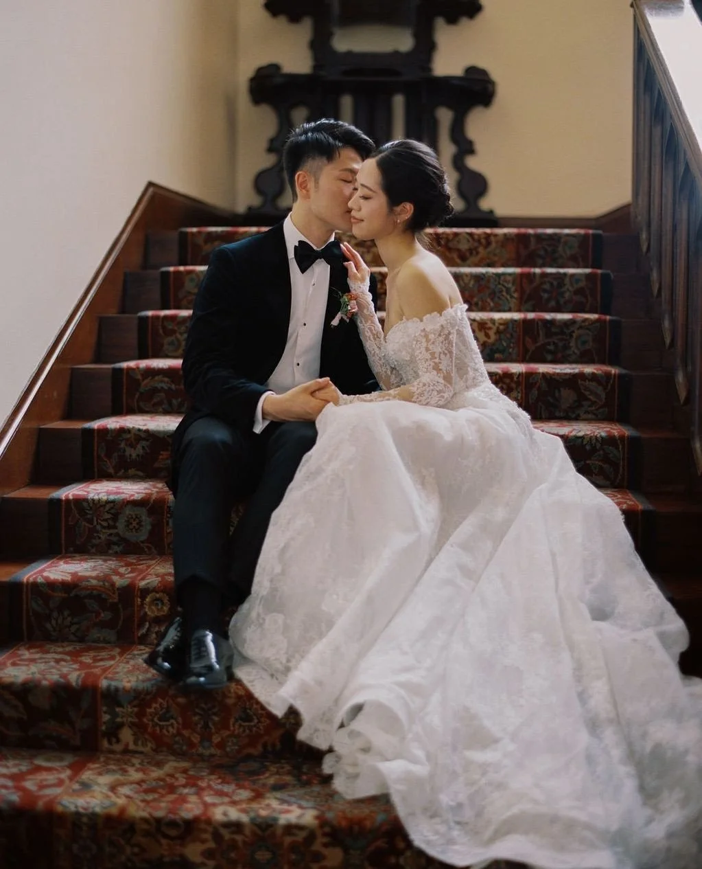 ⁠
From soft pink roses, lush greenery, and hunter green accents, J &amp; K's day was an elegant ode to what meant the most to them and their families - full of romantic, elegant details.⁠
⁠
Vendor team:⁠
Venue: @kohlmansionevents⁠
Coordination: @stra