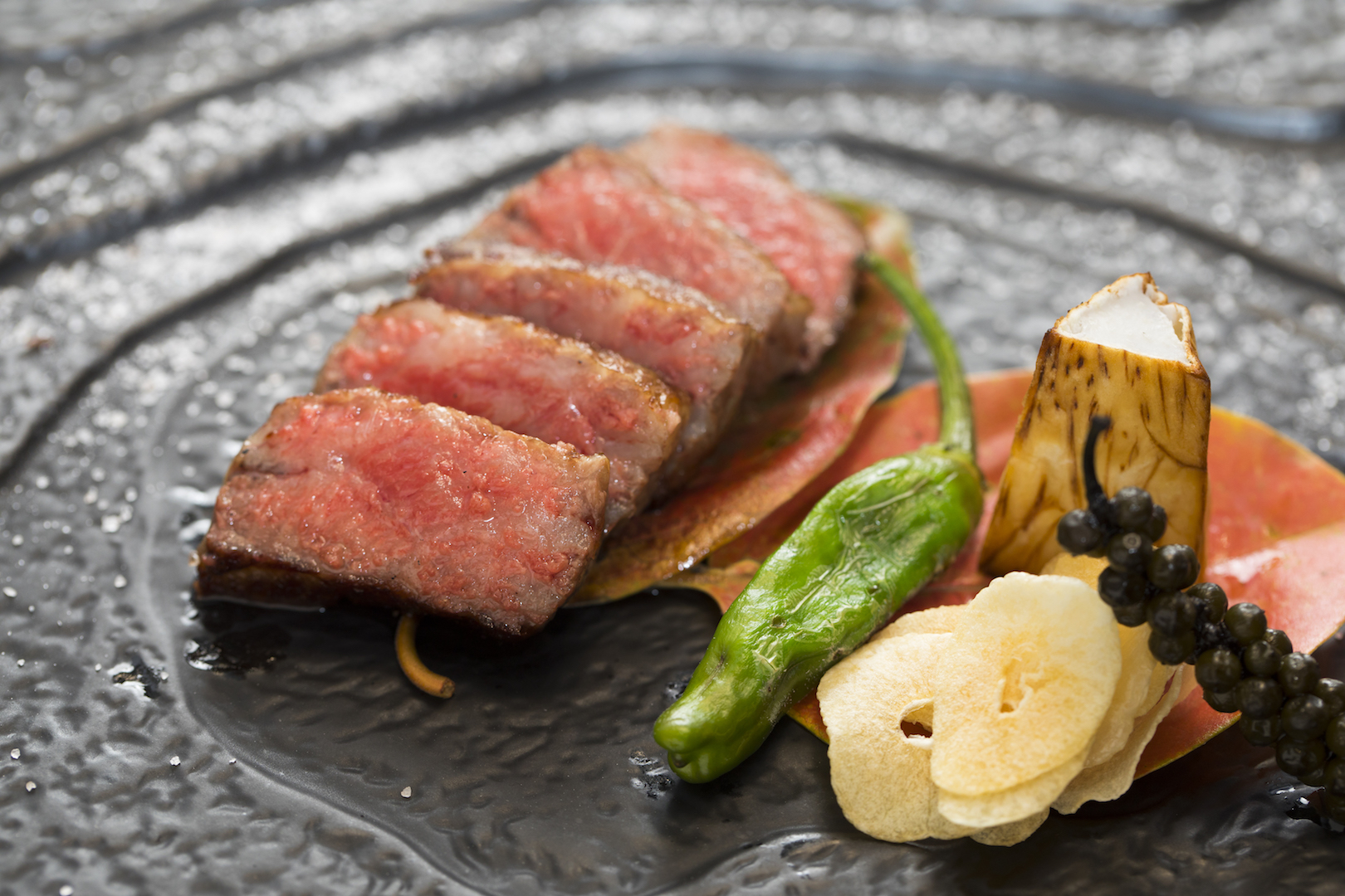 Charcoal grilled Ozaki beef BMS 12.JPG